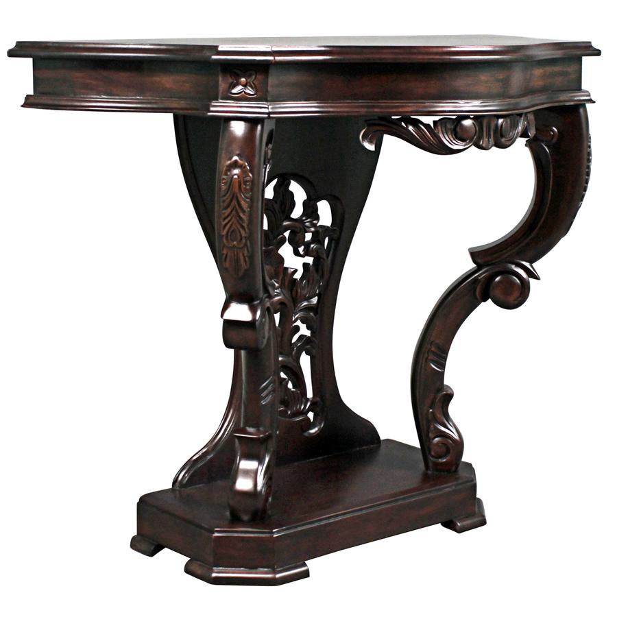 The Val de Loire Console Table: Brown