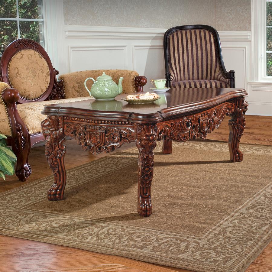 The Lord Raffles Grand Hall Lion Leg Coffee Table