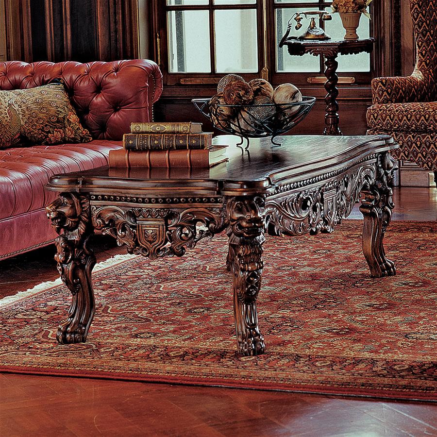 The Lord Raffles Grand Hall Lion Leg Coffee Table