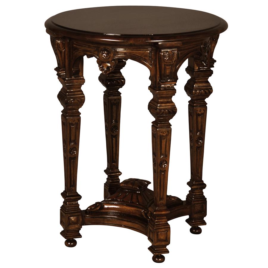 Louis XIV Mahogany Side Table