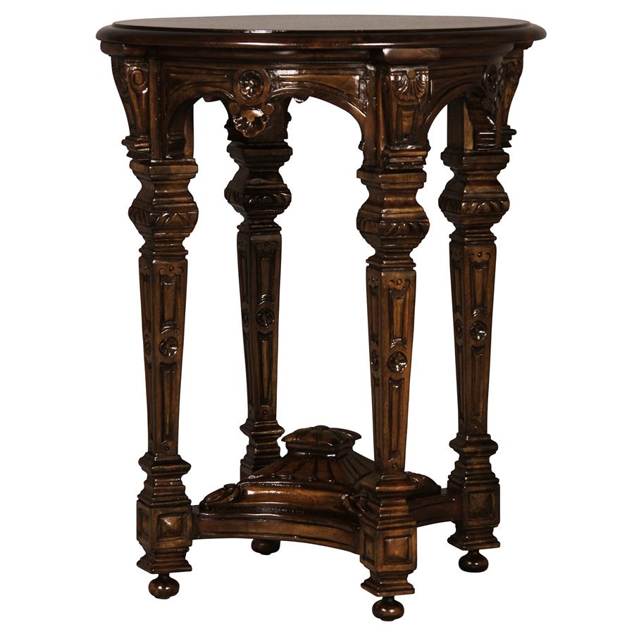 Louis XIV Mahogany Side Table