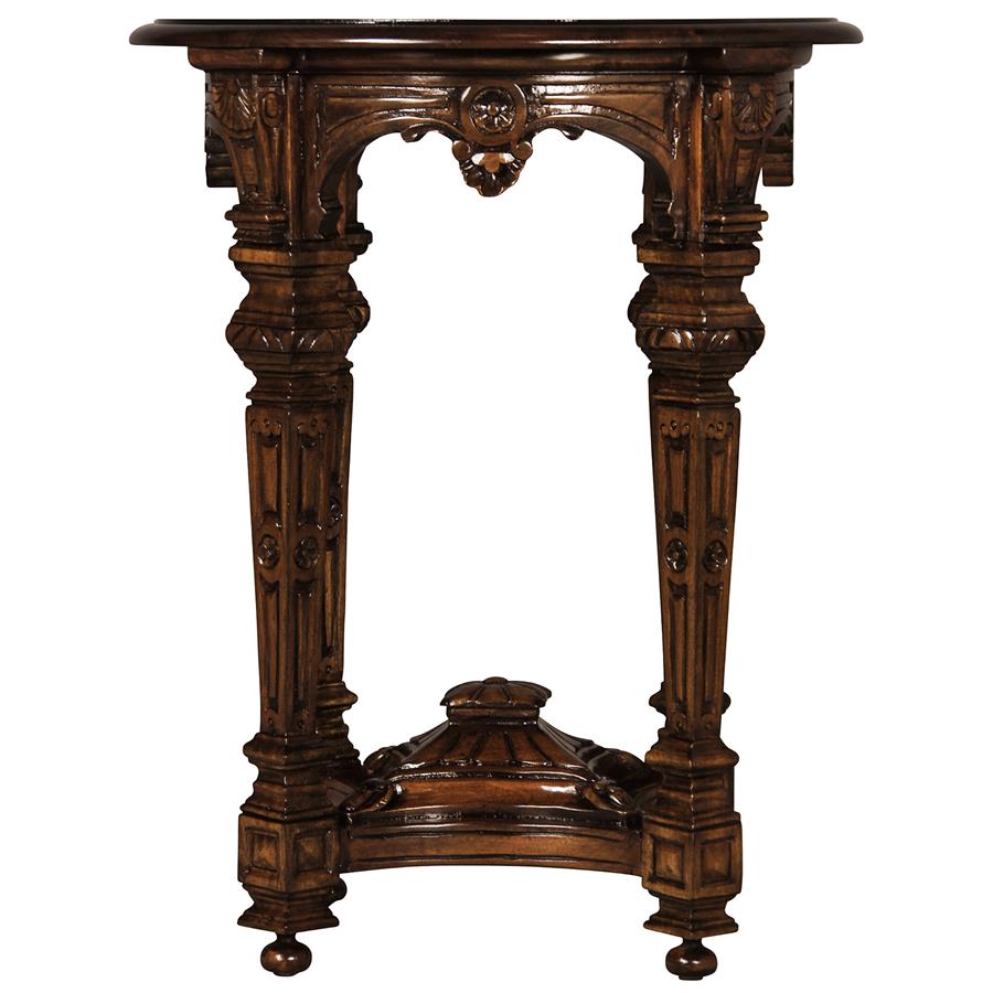 Louis XIV Mahogany Side Table