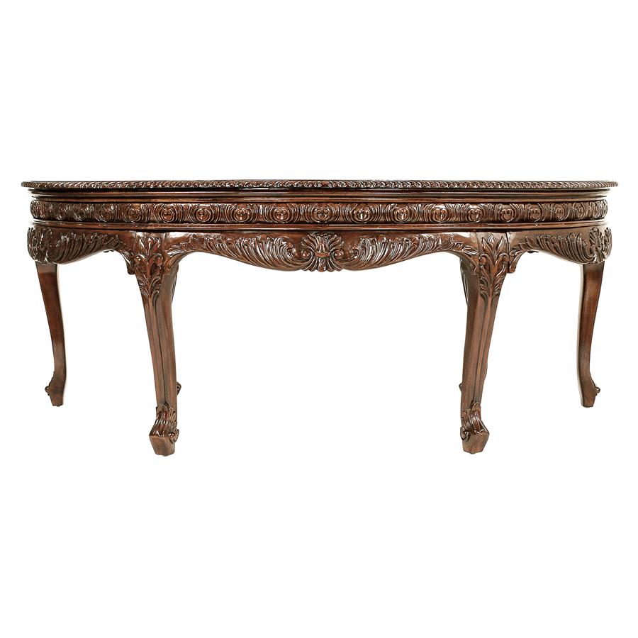 La Voute Grande Crescent Mahogany Executive Desk