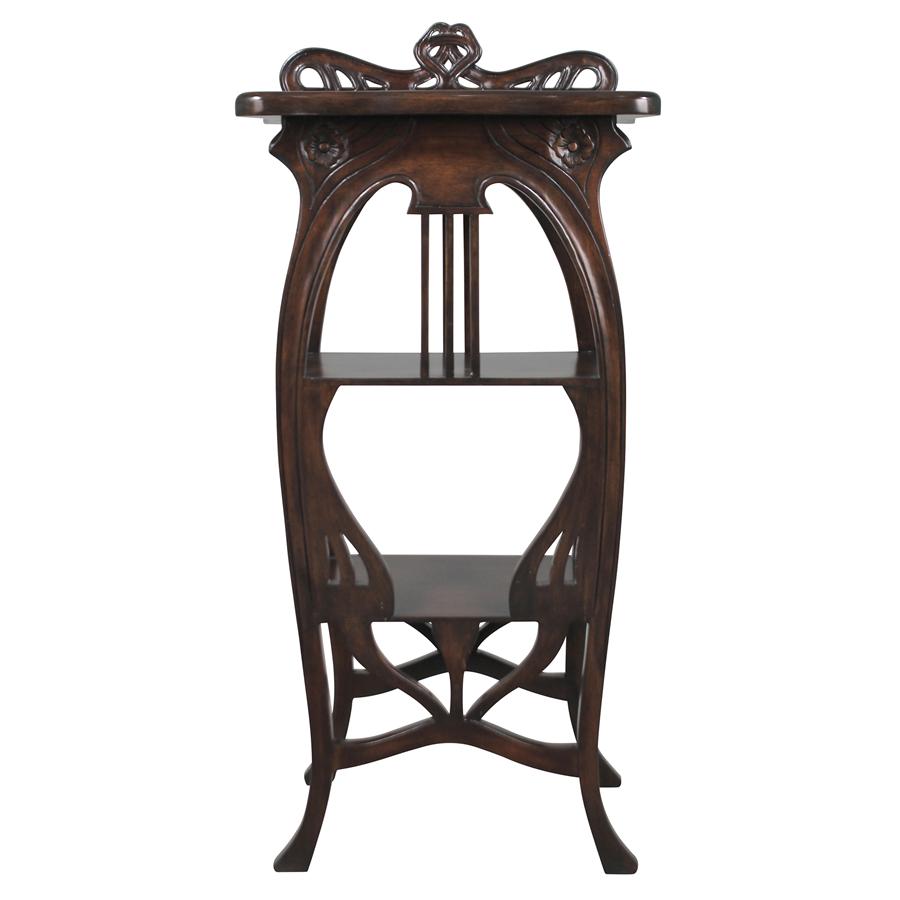 Galle Art Nouveau Harp Side Table