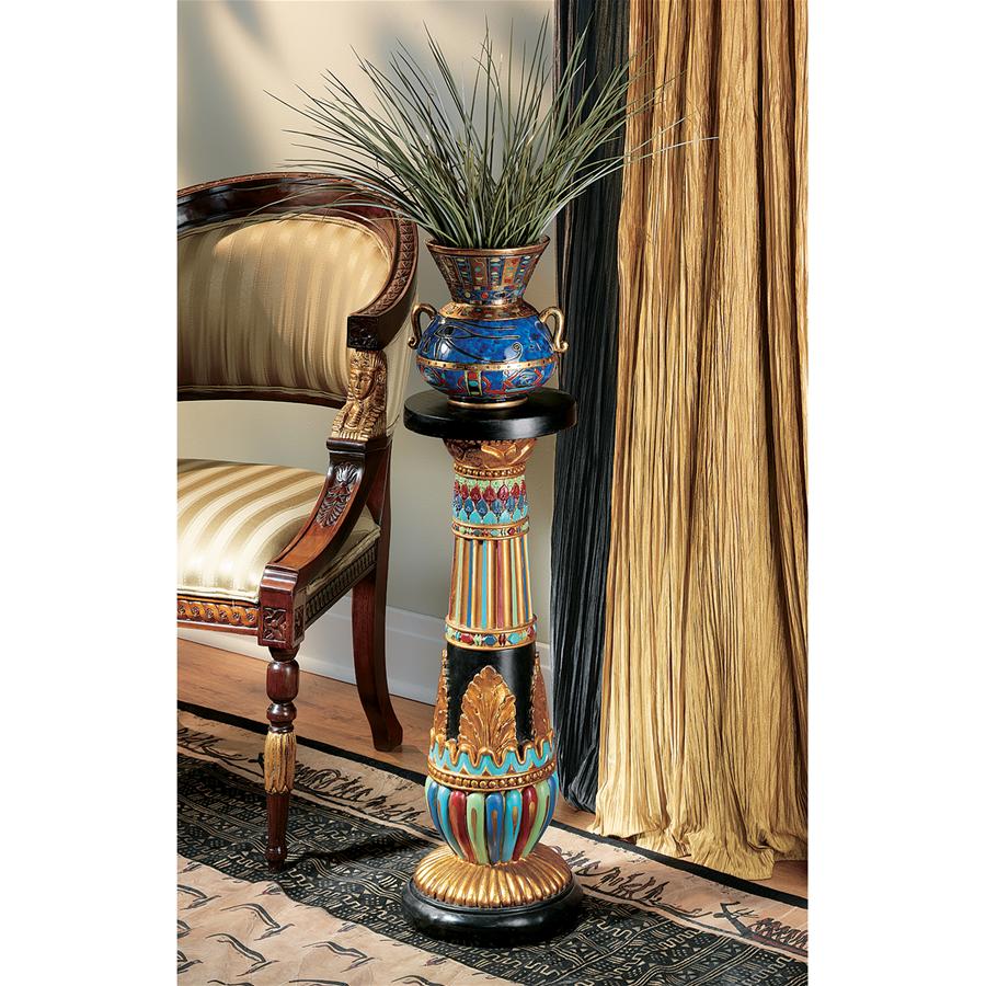 Regal Egyptian Luxor Pedestal: Each
