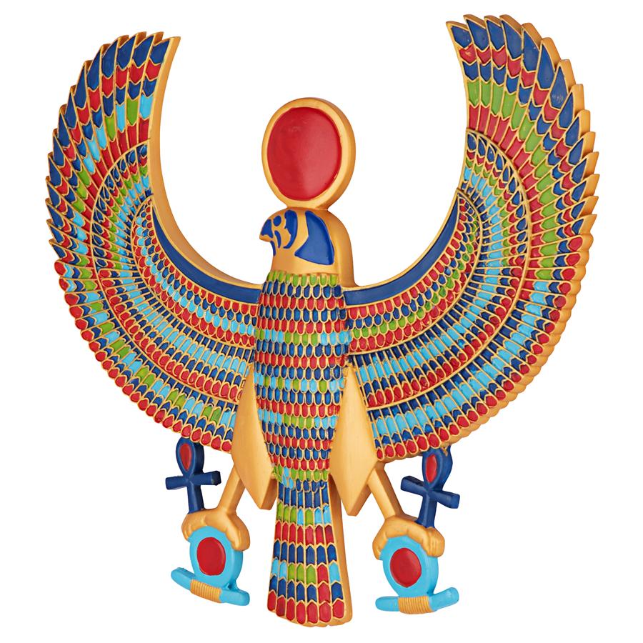 Horus Egyptian Falcon God Wall Plaque