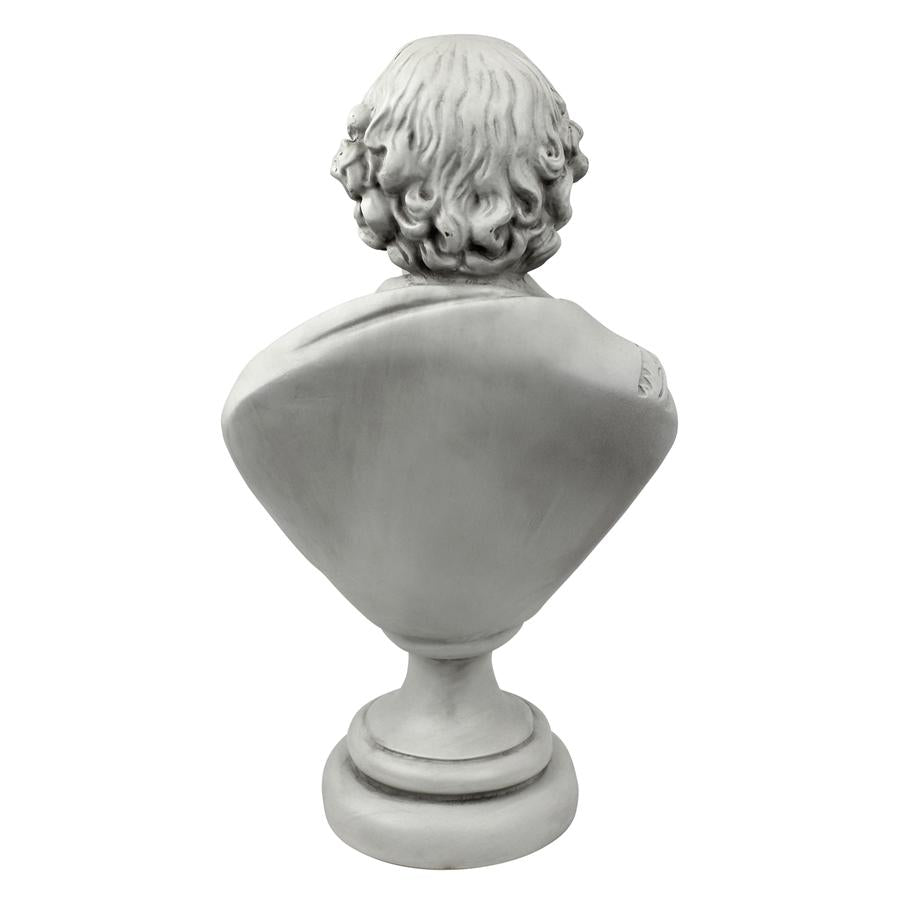 William Shakespeare Sculptural Bust: Desktop