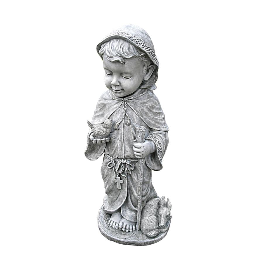 Baby Saint Francis Sculpture: Large