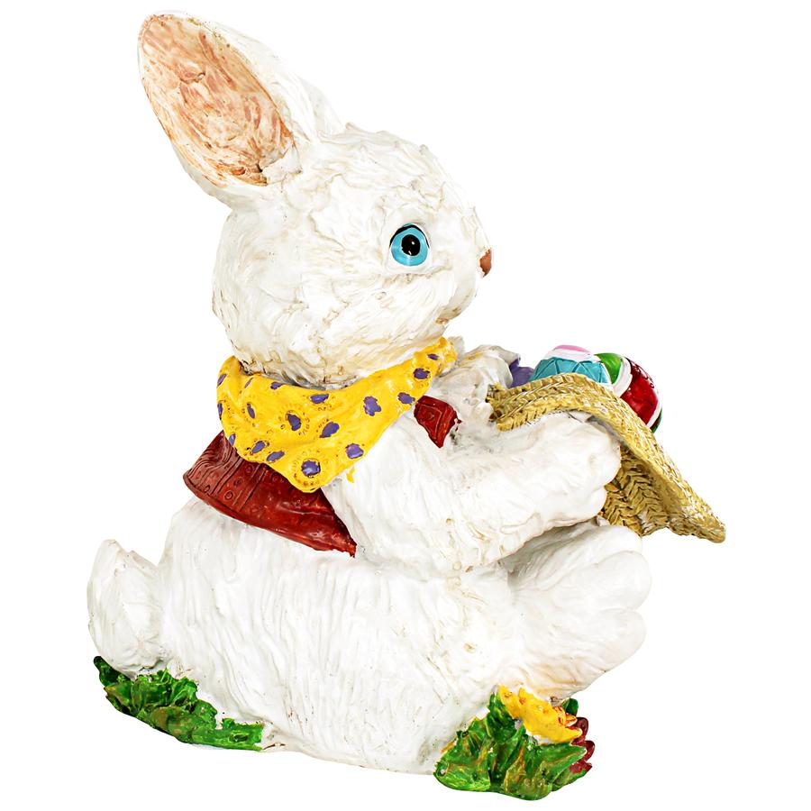 Mortimer the Bunny and his Easter Eggs Rabbit Statue