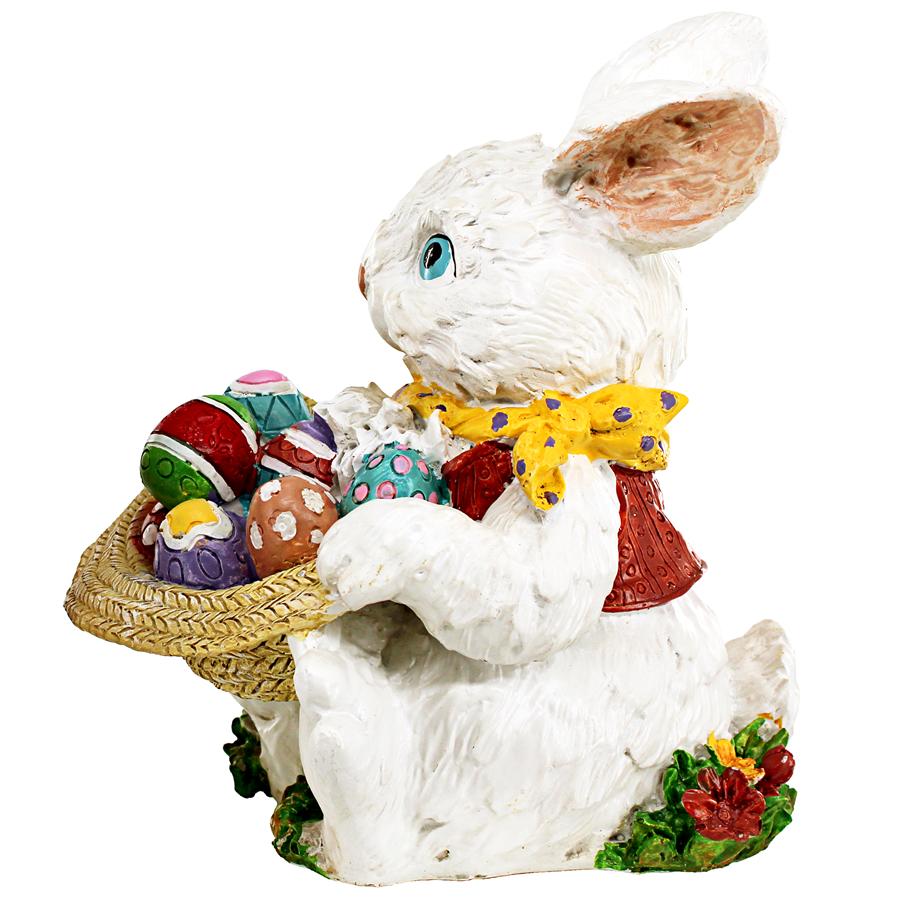 Mortimer the Bunny and his Easter Eggs Rabbit Statue