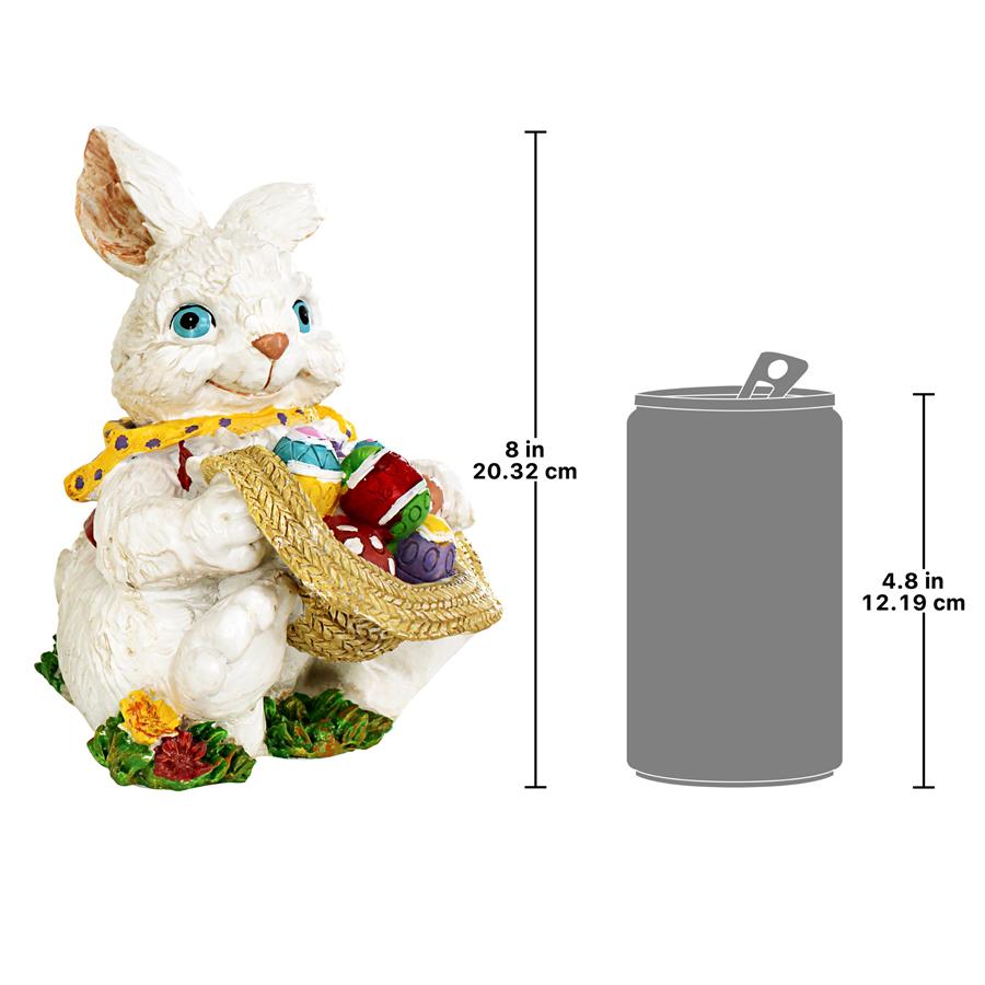 Mortimer the Bunny and his Easter Eggs Rabbit Statue