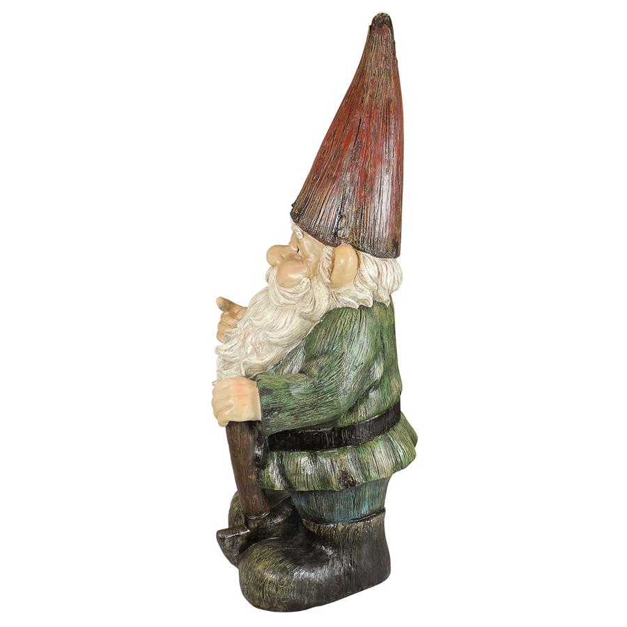 Gottfried the Gigantic Garden Gnome Statue: Grande