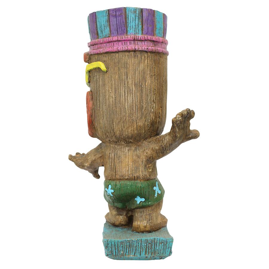 Kahuna Tiki Surfer Dude Statue