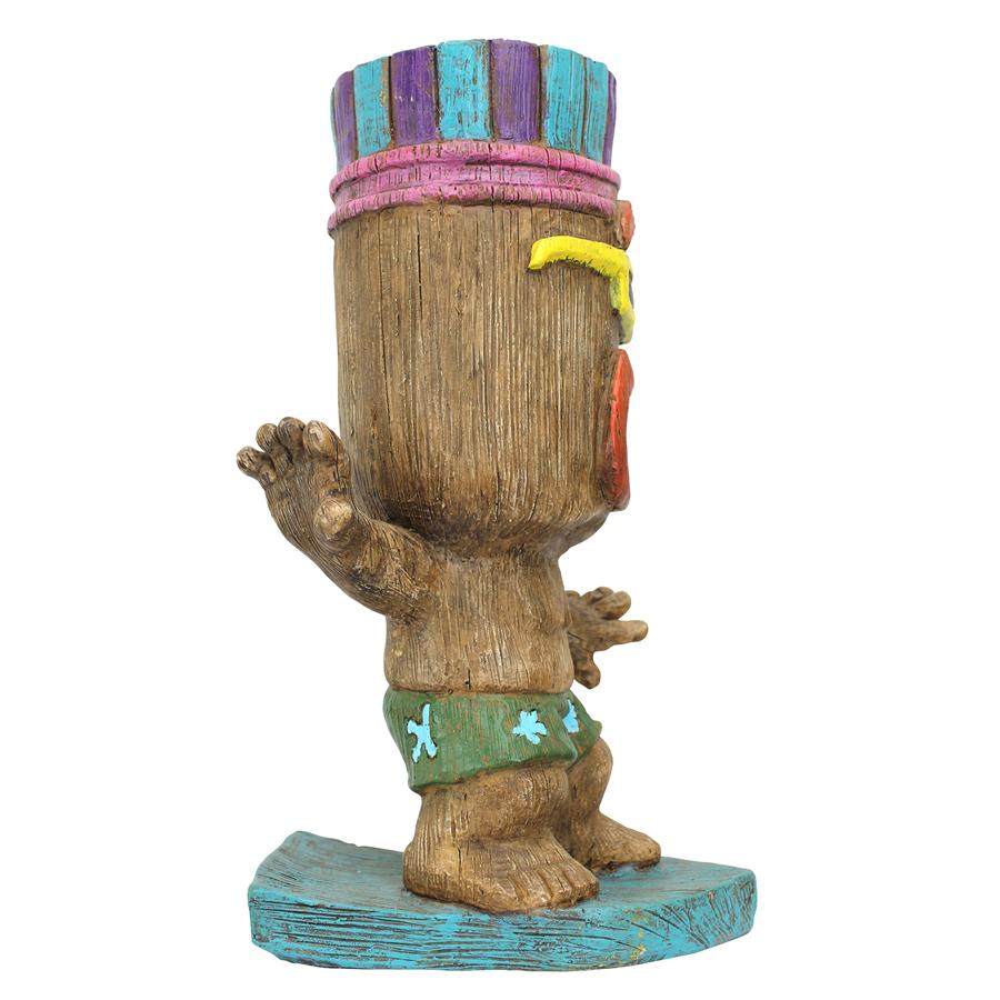 Kahuna Tiki Surfer Dude Statue