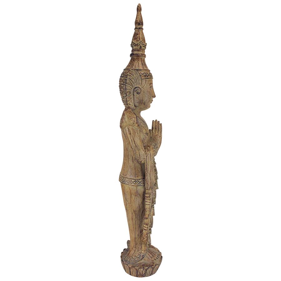 Standing Thai Teppanom Mythological Angel Statue