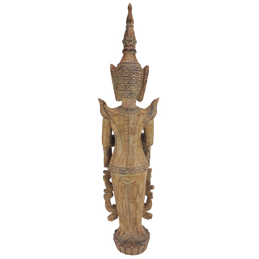 Standing Thai Teppanom Mythological Angel Statue