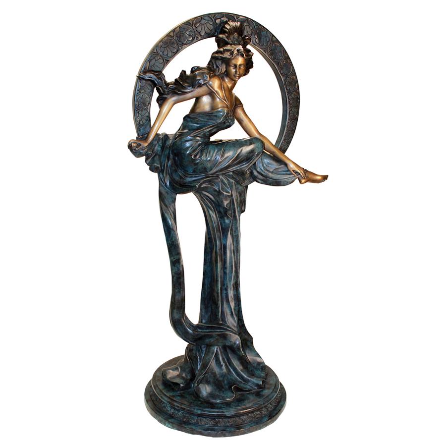 Alphonse Mucha's, Maiden of the Arts Cast Bronze Statue
