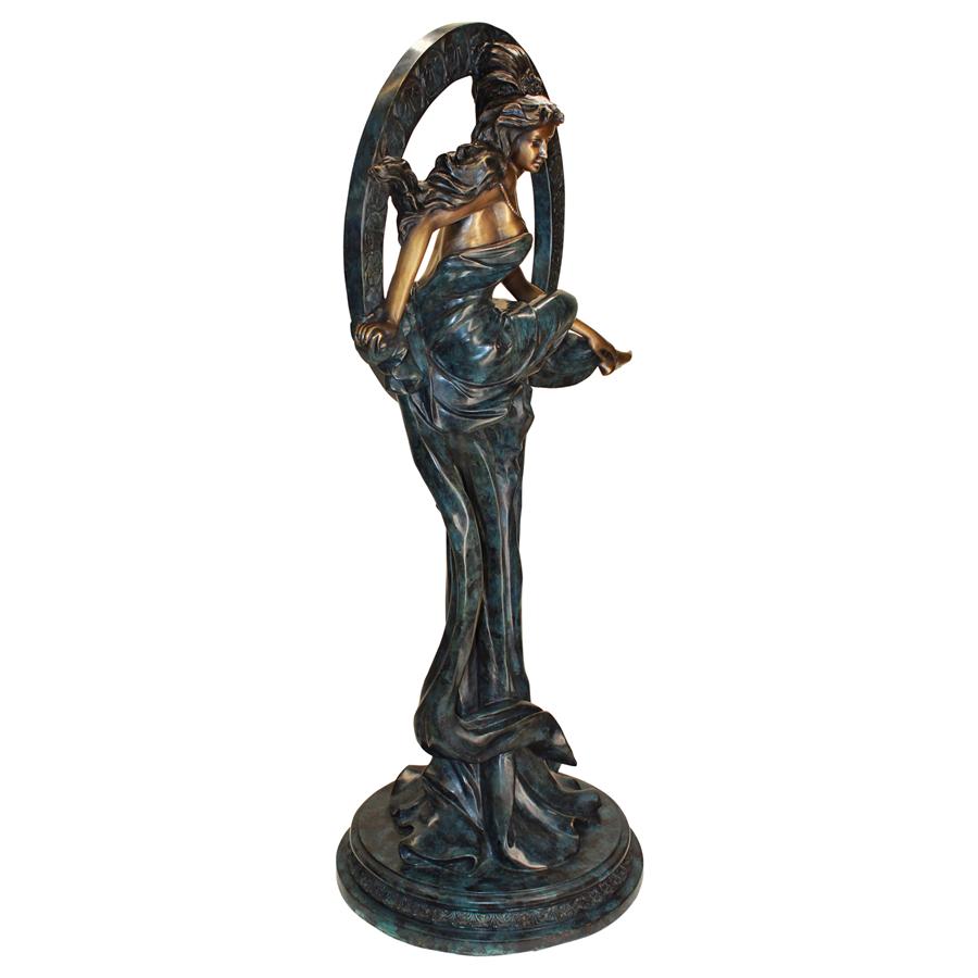 Alphonse Mucha's, Maiden of the Arts Cast Bronze Statue