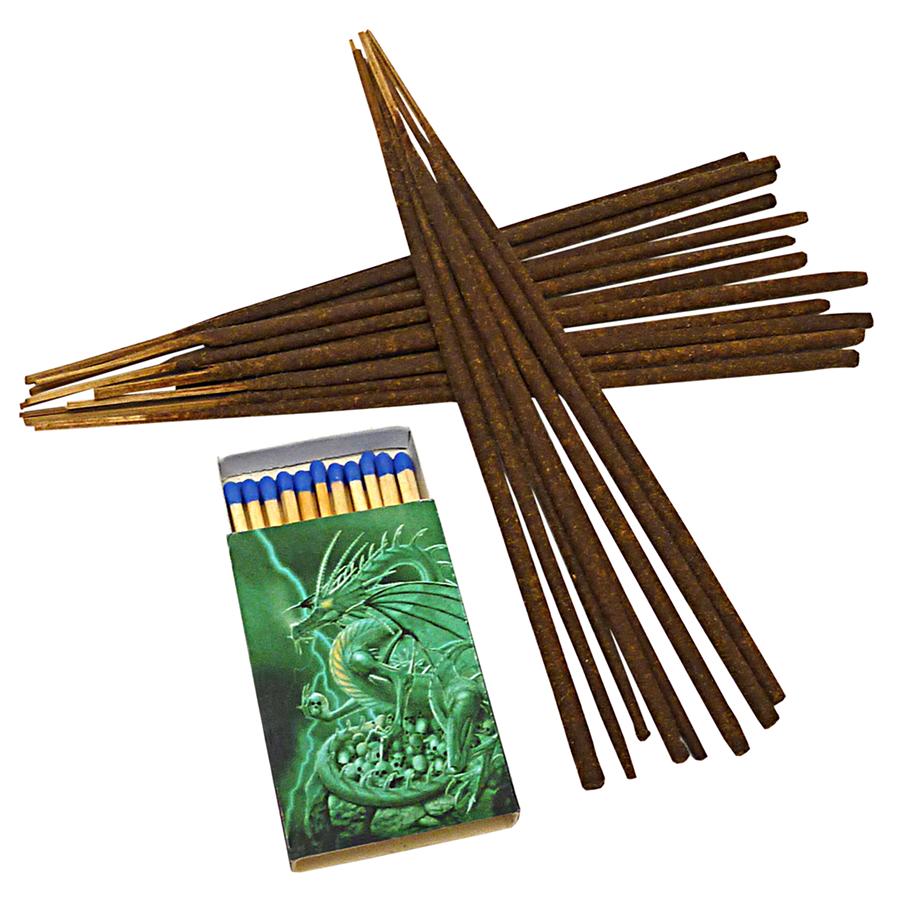 Dragon's Blood Scent Incense Sticks: Pack of 20