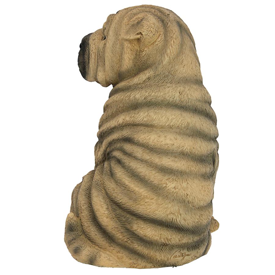 Shar-Pei Puppy Dog Statue