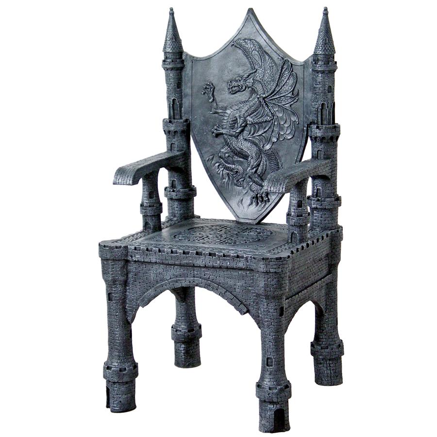 The Dragon of Upminster Castle Throne Chair