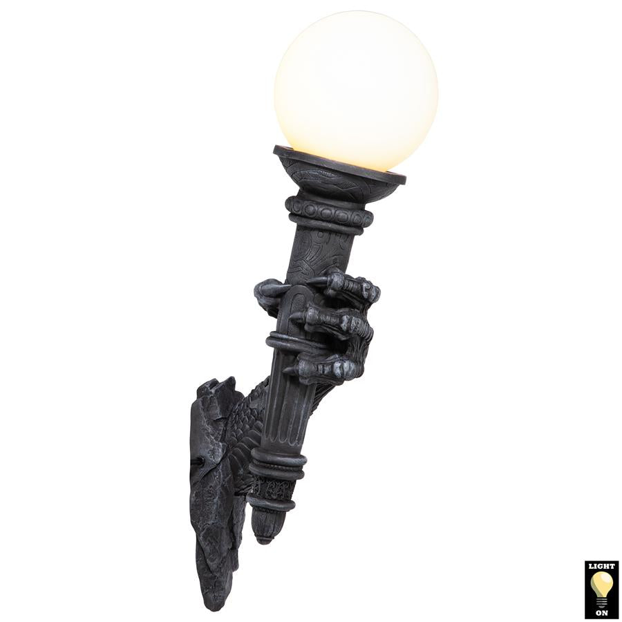 Blackfriar's Gate Wall Torchiere Lamp: Each