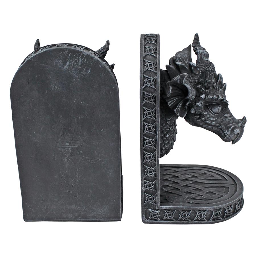 Gray Friar Dragon Bookends