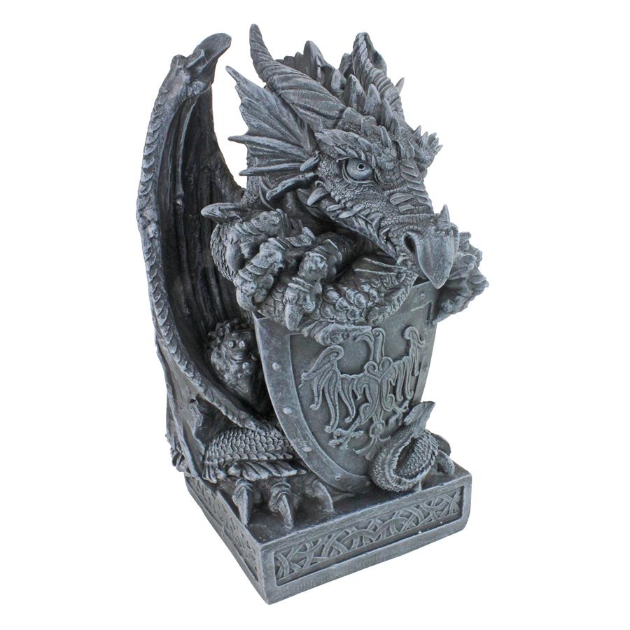 Shield, the Arthurian Dragon Statue