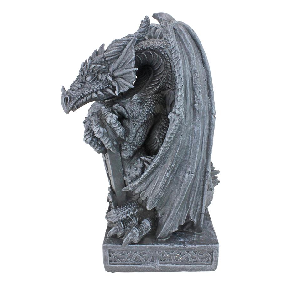 Shield, the Arthurian Dragon Statue