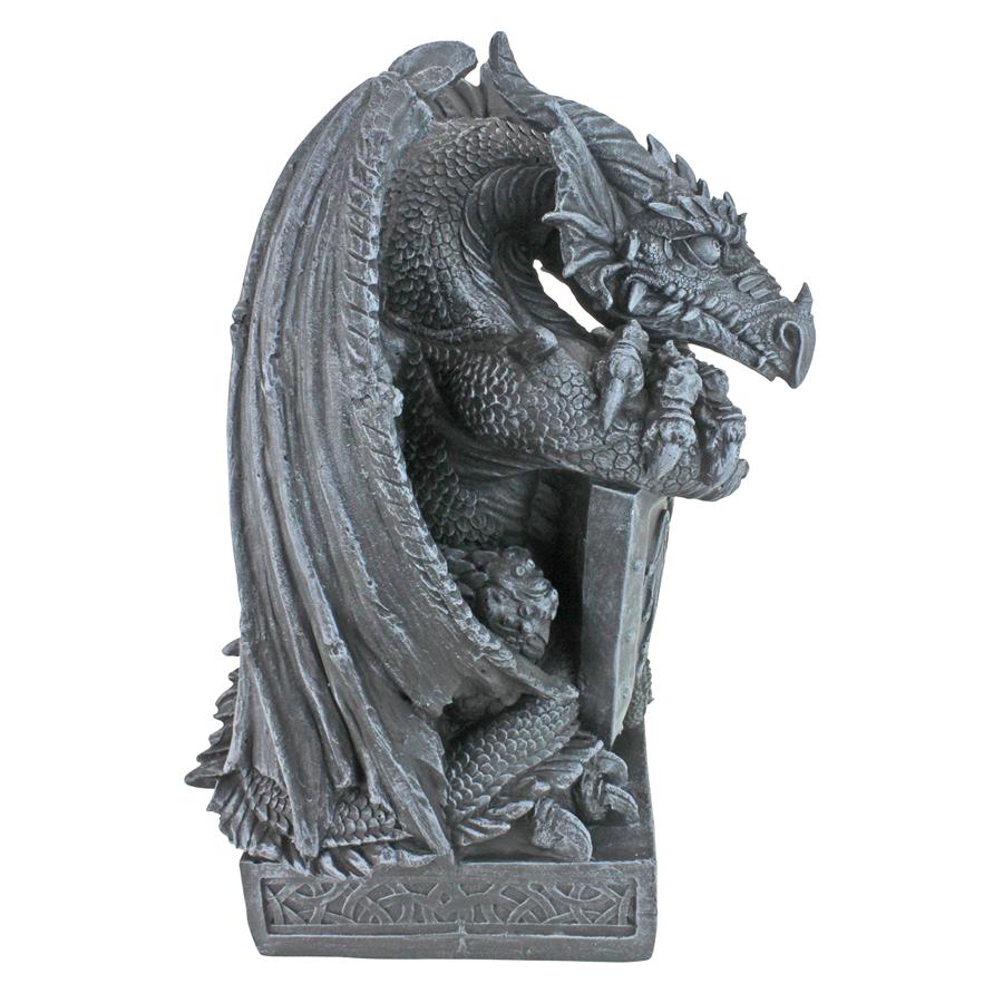 Shield, the Arthurian Dragon Statue