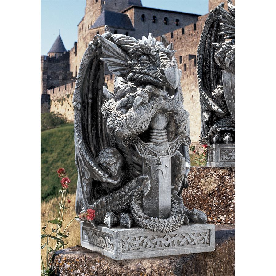 Sword, the Arthurian Dragon Statue