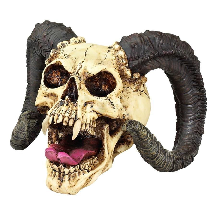 The Skull of the Horned Beast Statue