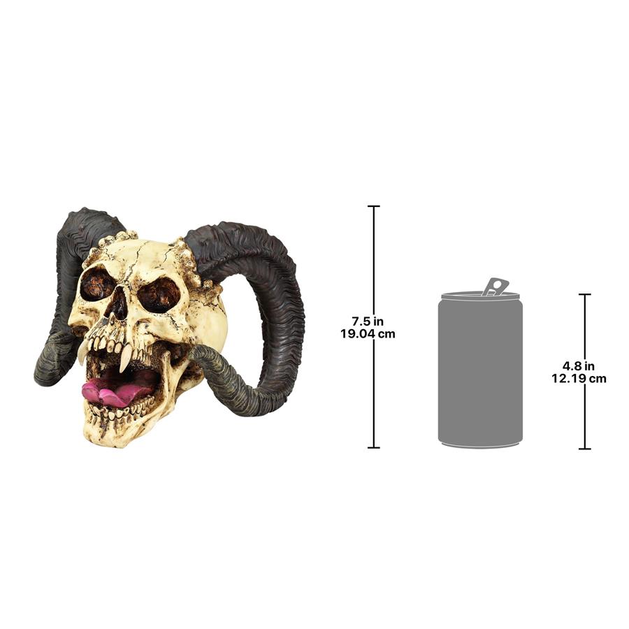 The Skull of the Horned Beast Statue