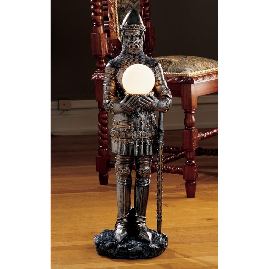 Sir Percival Knight Illuminated Statue