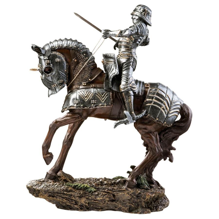 Knights of Blenheim Palace: Silver Knight Sculpture
