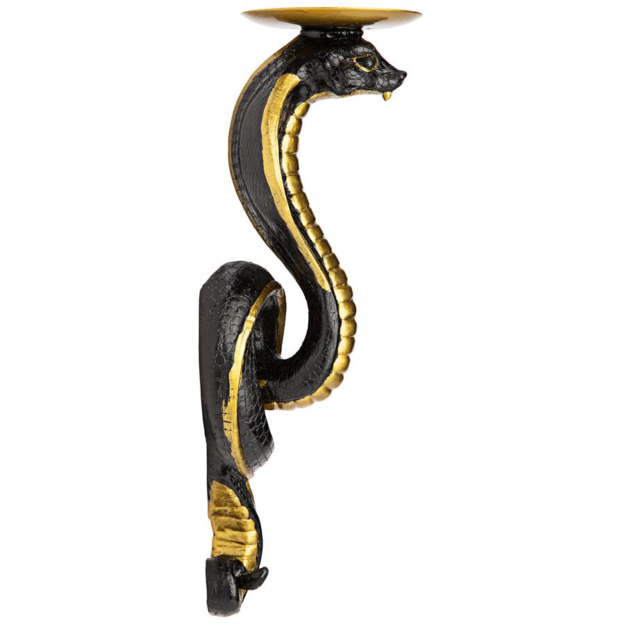 Renenutet Egyptian Cobra Goddess Wall Sconces