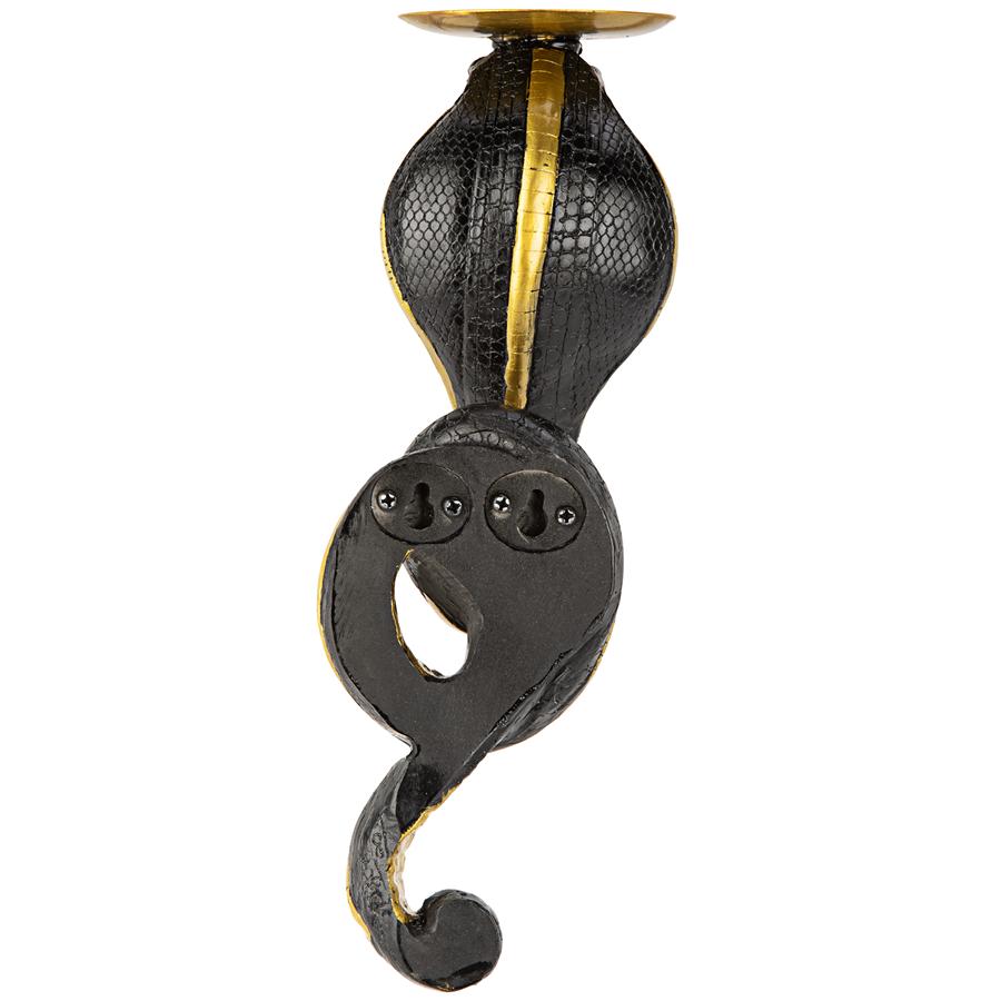 Renenutet Egyptian Cobra Goddess Wall Sconces