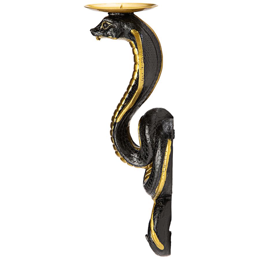 Renenutet Egyptian Cobra Goddess Wall Sconces