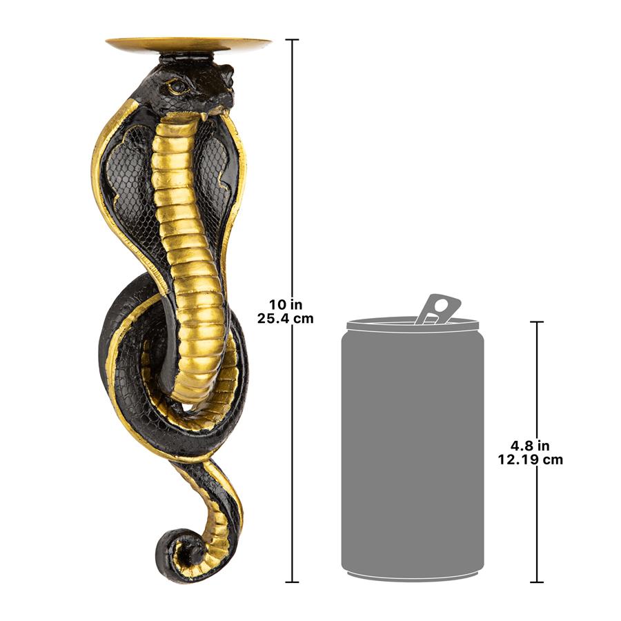 Renenutet Egyptian Cobra Goddess Wall Sconces