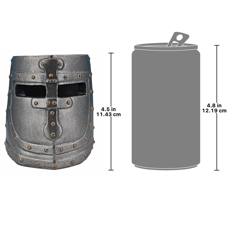 Knight's Templar Helmet Desk Accessory
