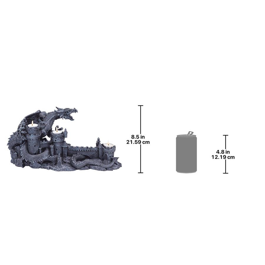 The Dragon's Wrath Sculptural Candle Holder