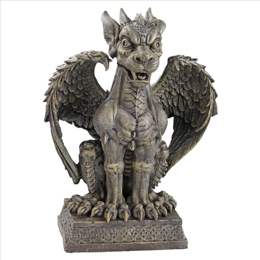 Saint Ambrose Gate Gargoyle Sentinel Statue: Boden