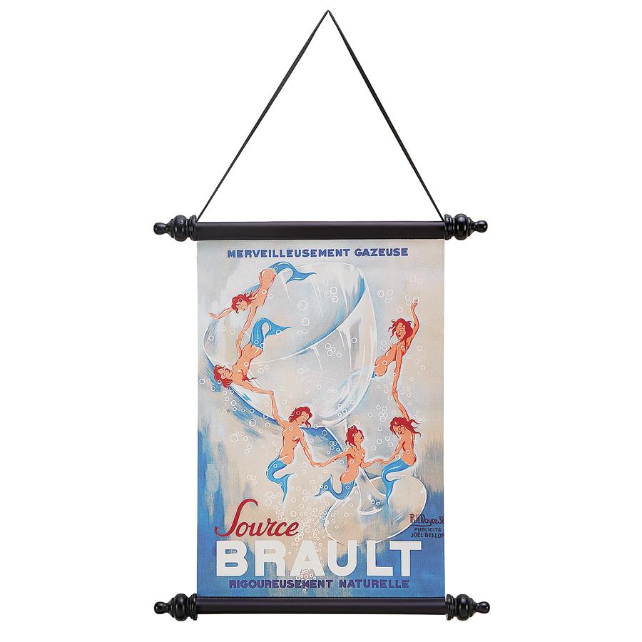 Source Brault (1938) Canvas Wall Scroll