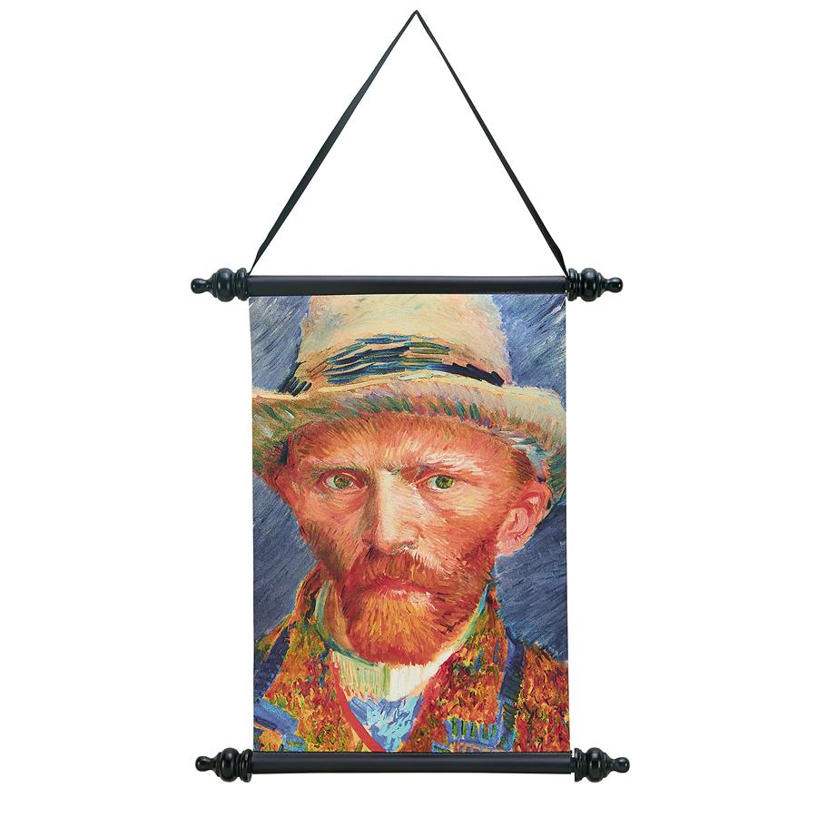 Vincent van Gogh Self Portrait (1887) Canvas Wall Scroll