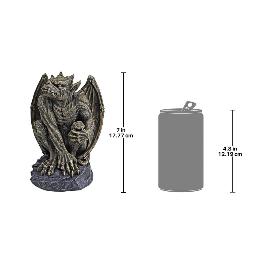 Silas the Gothic Gargoyle Sentry Statue: Medium
