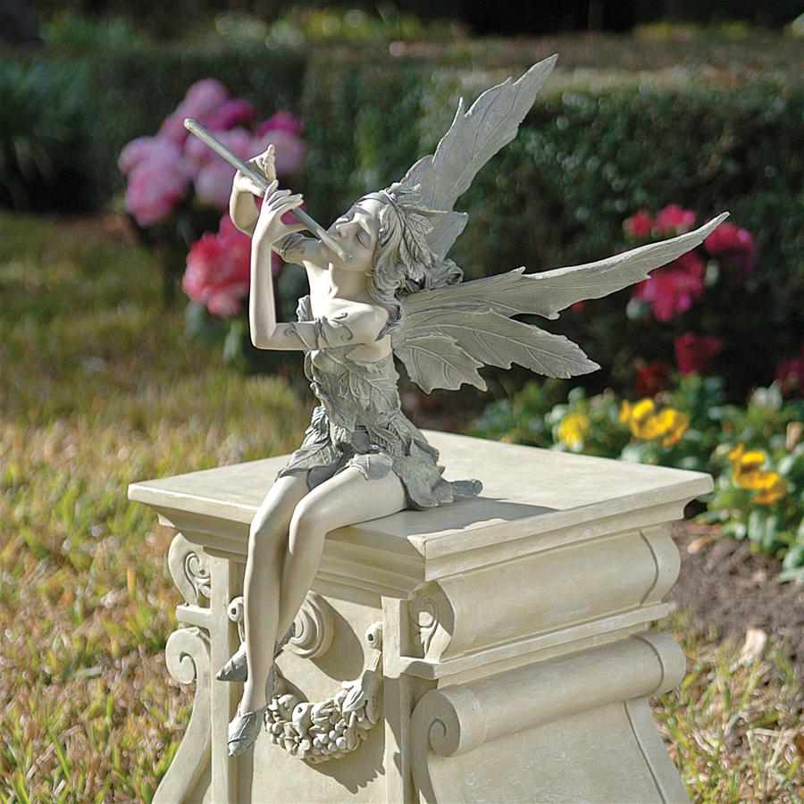 Fairy of the West Wind Sitting Statue: Each