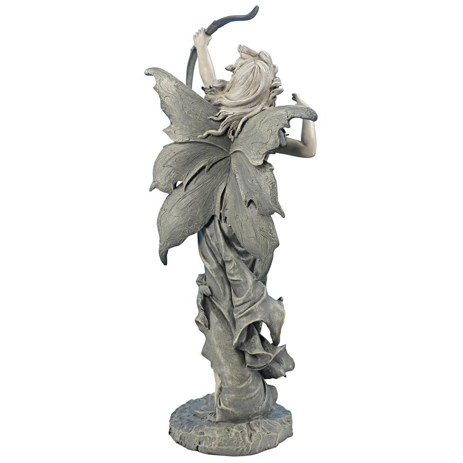 Rhiannon the Archer Garden Fairy Statue: Medium