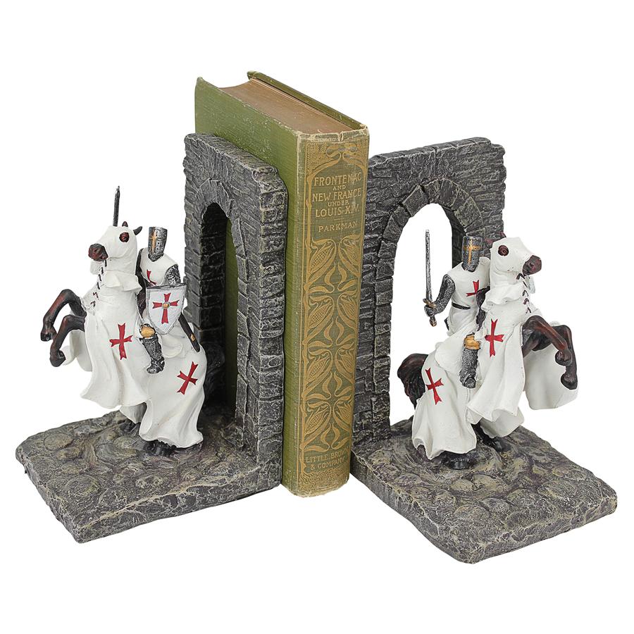 Knights of the Digital Realm Sculptural Bookends
