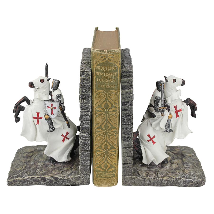 Knights of the Digital Realm Sculptural Bookends