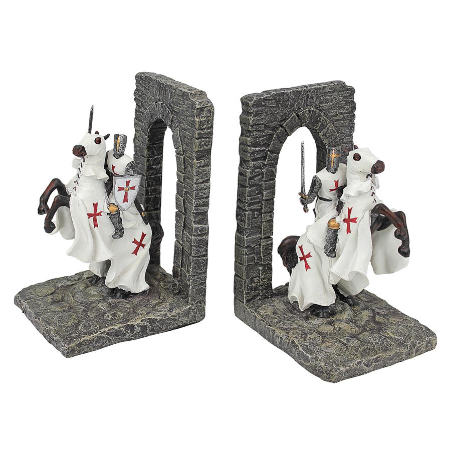 Knights of the Digital Realm Sculptural Bookends